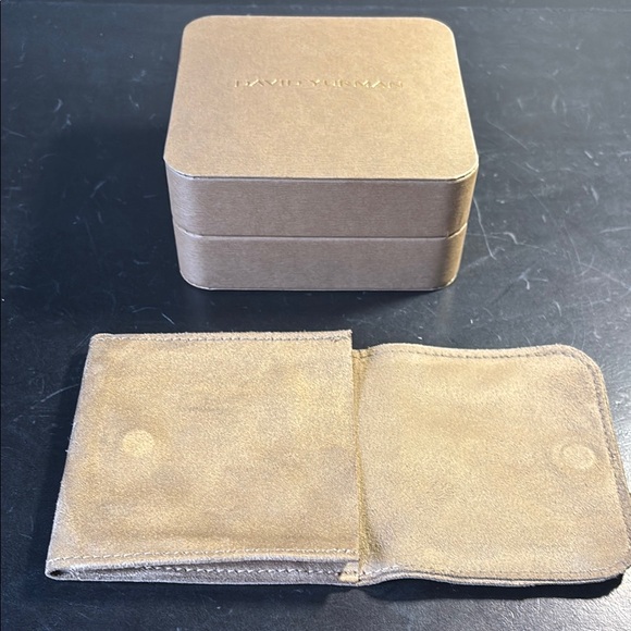David Yurman jewelry box with pouch - Picture 3 of 5